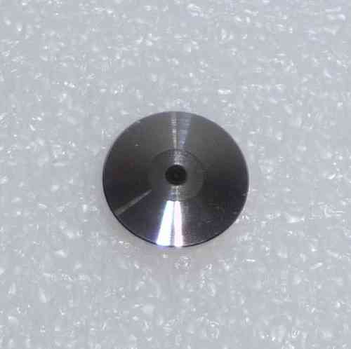 Orificio con diamante 0.013_ (0,33 mm); Paser ECL