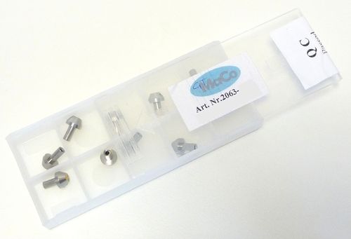 10er-Pack Saphirdüse mit Kunstofffixierung 0.006" (0,15 mm)