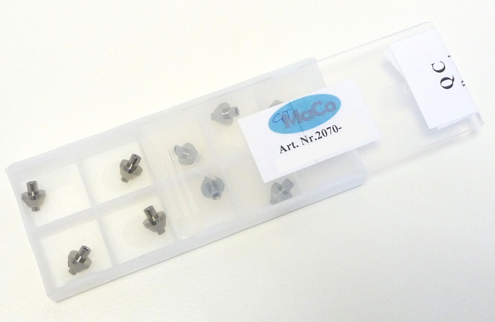 10er-Pack Saphirdüse Autoline 0.007_ (0,18 mm), Saphir versetzt