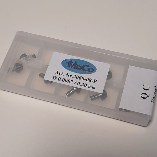10er-Pack Saphirdüsen 0.008" (0,20 mm)